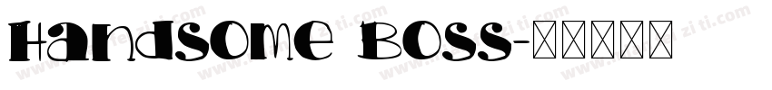 Handsome Boss字体转换